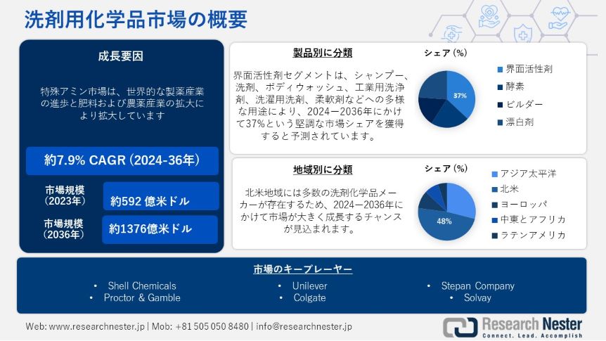 Detergent Chemicals Market